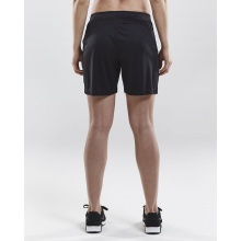 Craft Sporthose Short Squad Solid )ohne Innenshort, elastisches Material) schwarz Damen